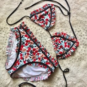 Anna Sui 🍒Cherries & Berries🍇 Bikini